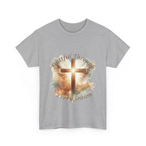 Faithful through Every Storm Unisex Heavy Cotton Tee