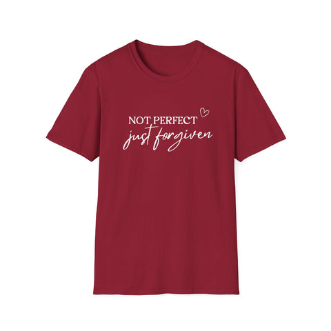 Not perfect, just forgiven Unisex Softstyle T-Shirt