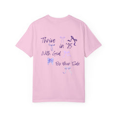 Faith & Thrive Unisex Garment-Dyed T-shirt - God by Your Side