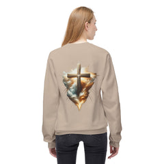 The Way The Truth The Light Unisex Midweight Softstyle Fleece Crewneck Sweatshirt