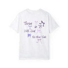 Faith & Thrive Unisex Garment-Dyed T-shirt - God by Your Side