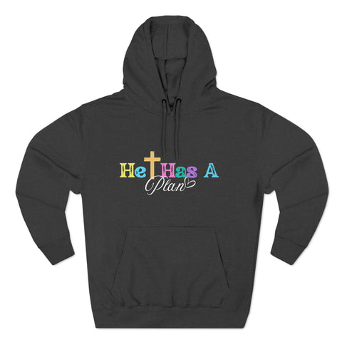 Hoodie - Faith-Based Loved By God Three-Panel Fleece Hoodie