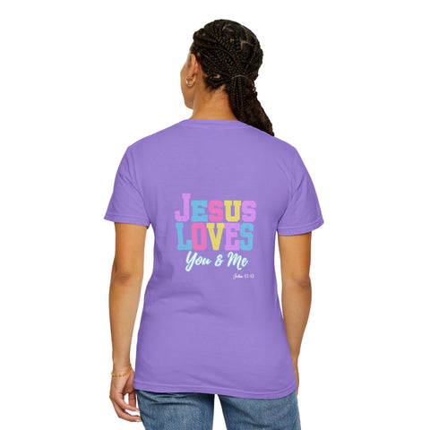 Colorful God Loves You Unisex T-shirt