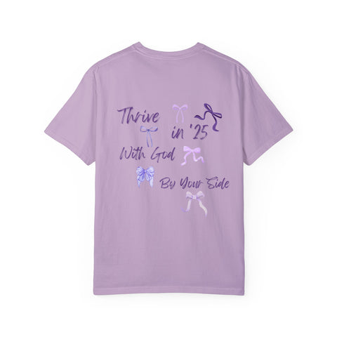 Faith & Thrive Unisex Garment-Dyed T-shirt - God by Your Side