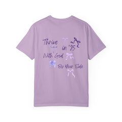 Faith & Thrive Unisex Garment-Dyed T-shirt - God by Your Side