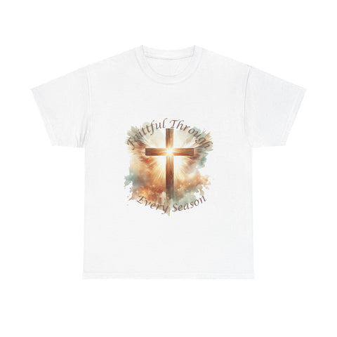 Faithful through Every Storm Unisex Heavy Cotton Tee