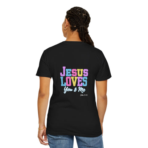 Colorful God Loves You Unisex T-shirt