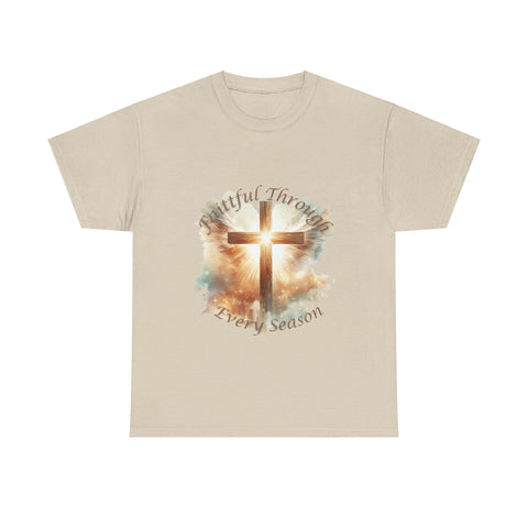 Faithful through Every Storm Unisex Heavy Cotton Tee