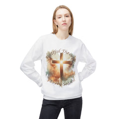 Faithful Through Every Season Unisex Garment-Dyed Sweatshirt